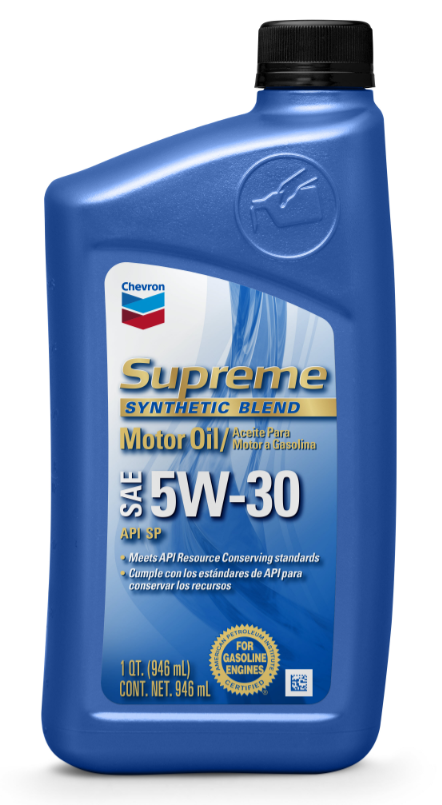 Havoline® Synthetic Blend Motor Oil Sae 5W-20 -  | Container: 1 Qt Bottle | Shipped as: Case of 12 X 1 Qt Bottles - Automotive Engine Oils